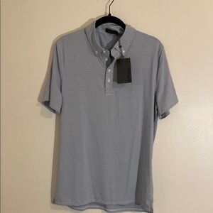 NWT G/FORE Men's Fjord Feeder Stripe Tech Jersey Polo Size Medium